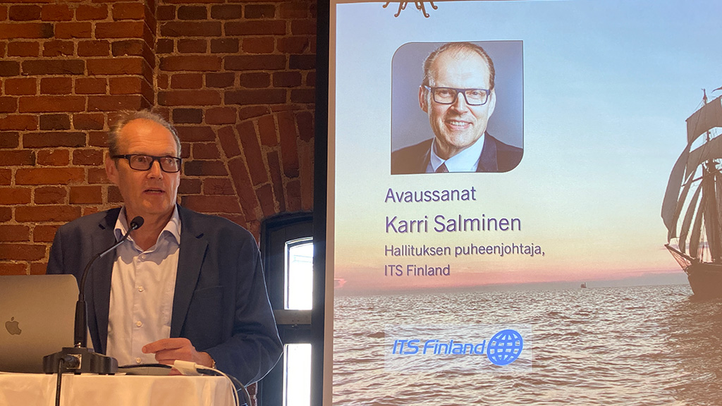 ITS Finlandin hallituksen puheenjohtaja Karri Salminen
