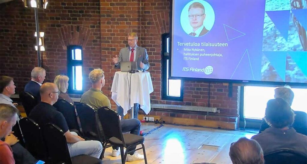 Mika Nykänen, ITS Finland - Verkosopäivä 2025