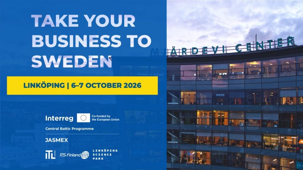 Vie yrityksesi Ruotsin markkinoille – Linköping-delegaatio 6.-7.10.2026